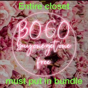 buy one get one free must put in bundle and i will send you the offer🎈🎈🎈